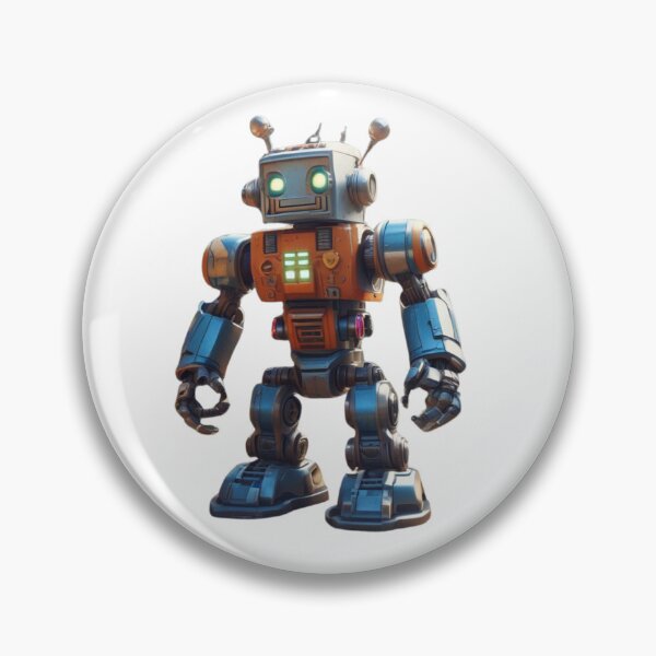 Item preview, Orange and Blue Robot designed and sold by UNK-Fatigues.