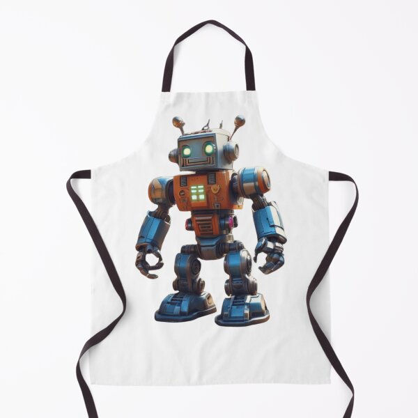 Item preview, Orange and Blue Robot designed and sold by UNK-Fatigues.