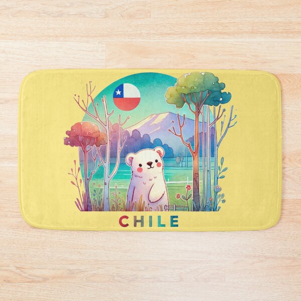 Item preview, Pumalin Park Chile Watercolor Minimalist Sticker,   designed and sold by PaintMeWorld.