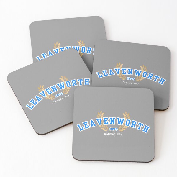 Item preview, Leavenworth Prison Education, Blue and White designed and sold by UNK-Fatigues.