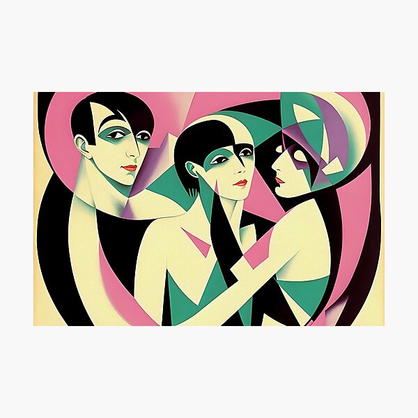Item preview, Trio Cubiste designed and sold by jeanneserpiere.