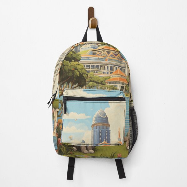 Item preview, Feline Explorers at Merlion Park, Singapore designed and sold by Anuchartl.