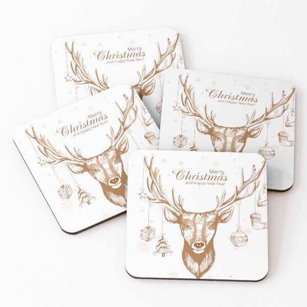 Item preview, Christmas tree deer designed and sold by KeepCalmAndGo.