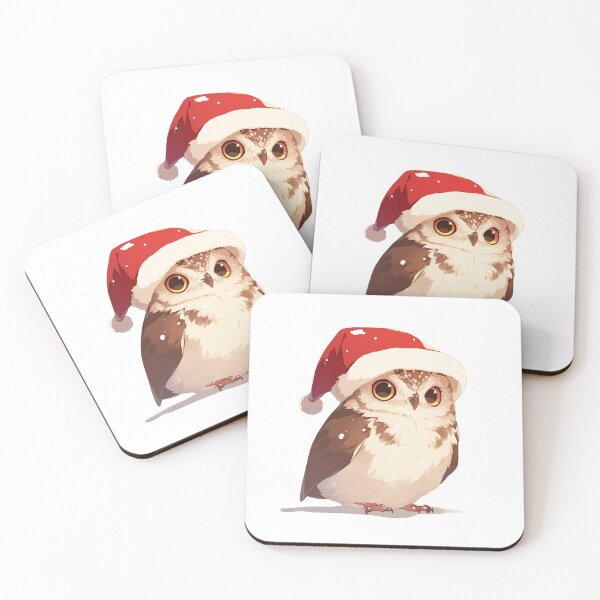 Item preview, Your cute happy friend christmas owl designed and sold by PatternFly.