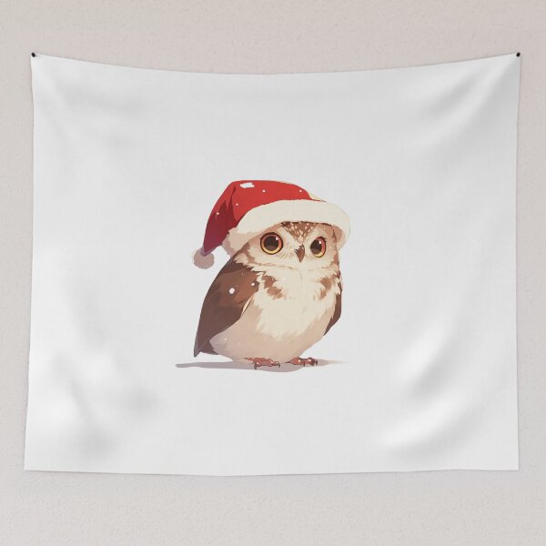 Item preview, Your cute happy friend christmas owl designed and sold by PatternFly.
