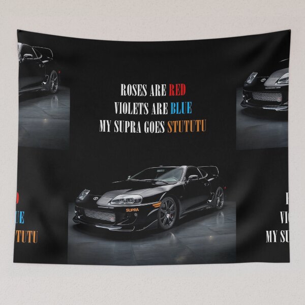 Item preview, Black Toyota Supra Quote designed and sold by Odar.