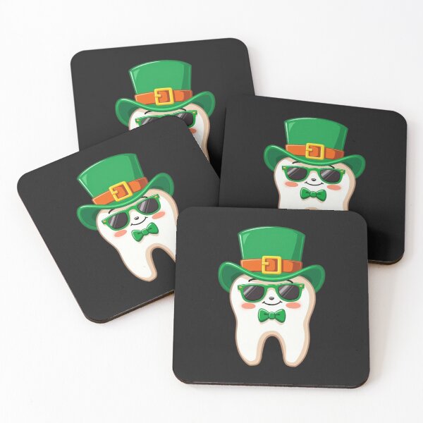 Item preview, St. Patrick's Day Tooth Mascot Cute and Fun Design designed and sold by Alex Songs.