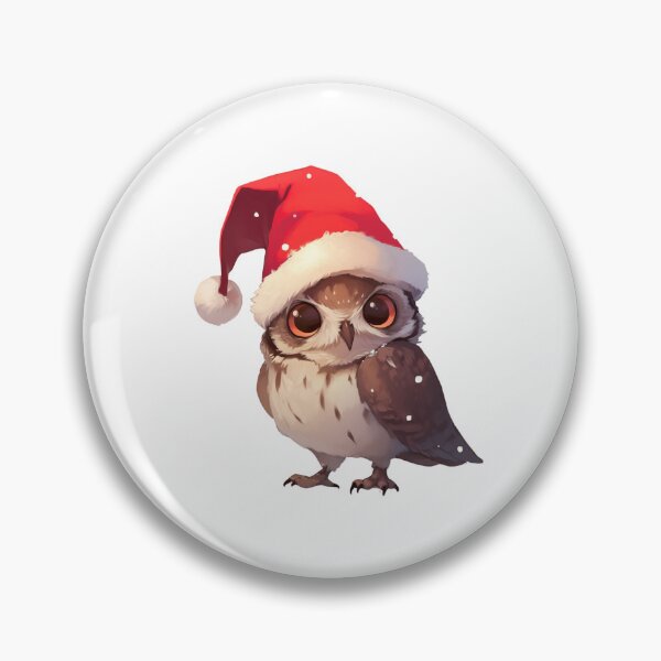 Item preview, Your cute happy friend christmas owl designed and sold by PatternFly.