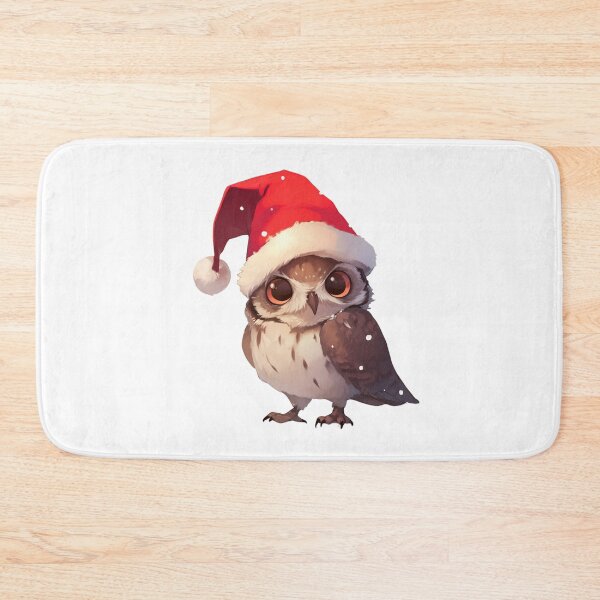 Item preview, Your cute happy friend christmas owl designed and sold by PatternFly.