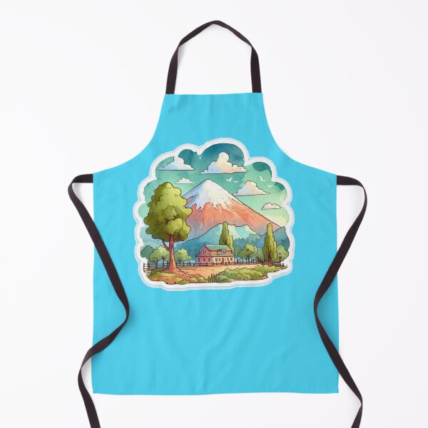 Item preview, Pumalin Park Chile Watercolor Minimalist Sticker, designed and sold by PaintMeWorld.