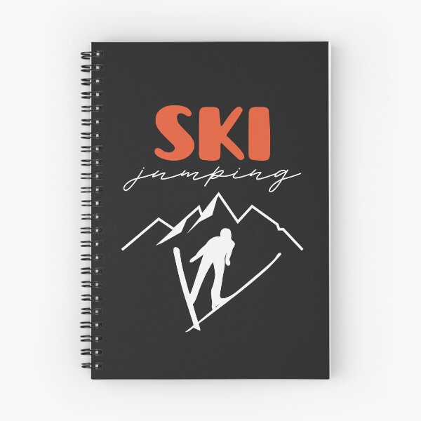 Item preview, Ski Jumping Enthusiast Mountain Sports designed and sold by Anniko Art Studio.