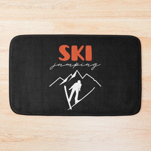 Item preview, Ski Jumping Enthusiast Mountain Sports designed and sold by Anniko Art Studio.