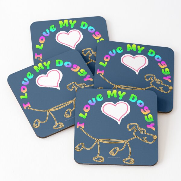 Item preview, I Love My Doggy designed and sold by kristalcurt.