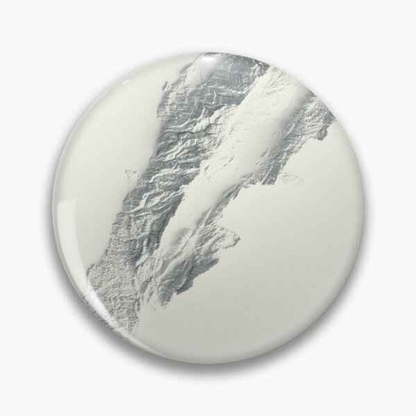 Item preview, Lebanon Shaded Relief 3D Map digitally-rendered designed and sold by ThinkAboutMaps.