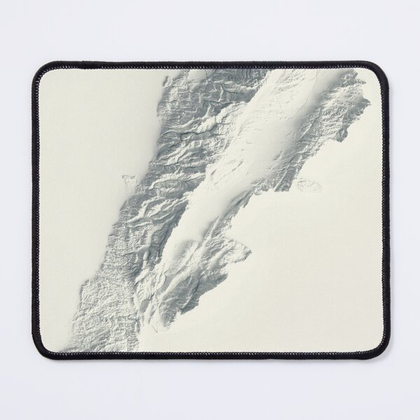 Item preview, Lebanon Shaded Relief 3D Map digitally-rendered designed and sold by ThinkAboutMaps.
