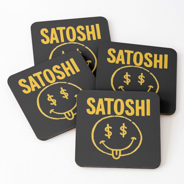 Item preview, Satoshi Smiley Cryptocurrency Meme designed and sold by Alex Songs.