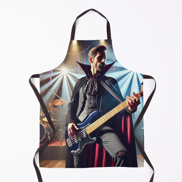 Item preview, Dracula Rocks: Halloween Bass Performance designed and sold by MySheetMusicArt.