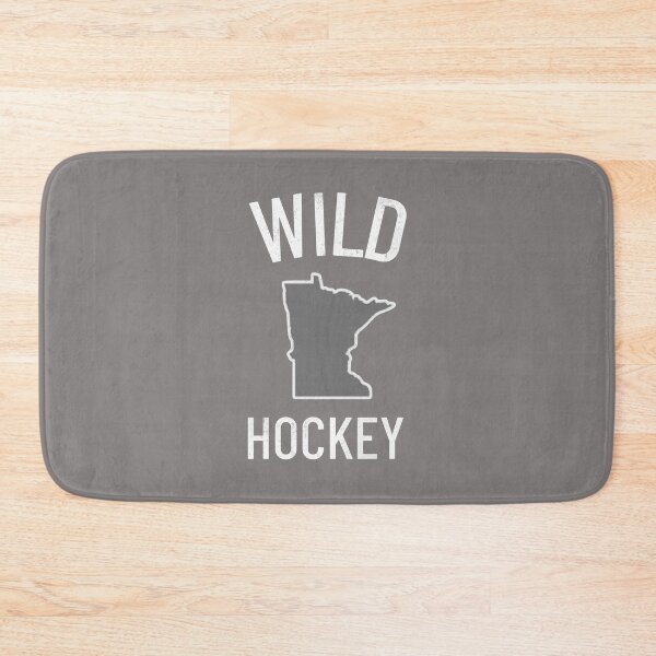 Item preview, MN WILD - STATE MAP - WHITE PRINT - HOCKEY COLLECTION designed and sold by romancantu2.