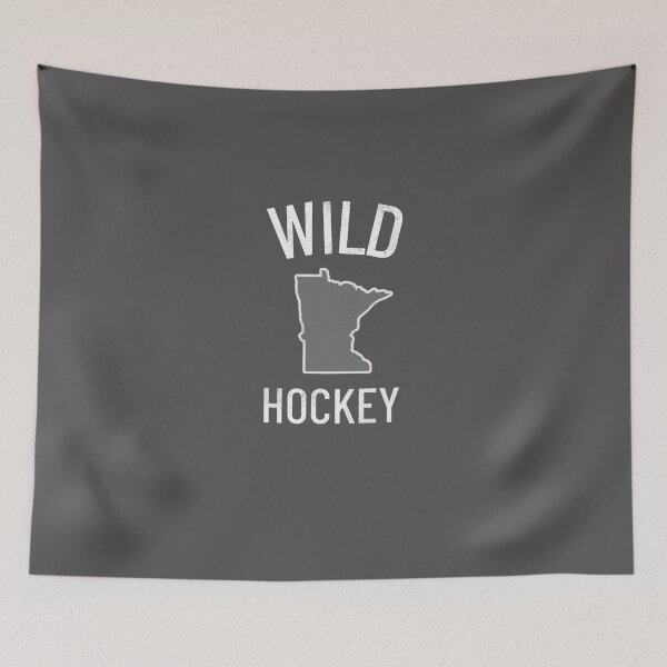 Item preview, MN WILD - STATE MAP - WHITE PRINT - HOCKEY COLLECTION designed and sold by romancantu2.