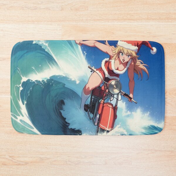 Item preview, Girl Riding Wave With Motorcycle designed and sold by highplacidity.