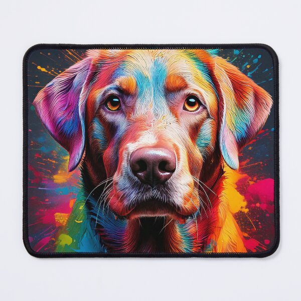 Item preview, Colourful Labrador designed and sold by Chloe Marsden.