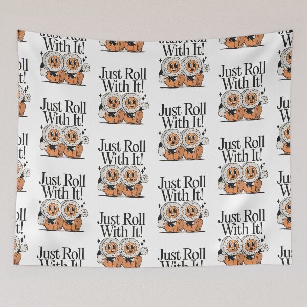 Item preview, just roll with it designed and sold by indie cottage.