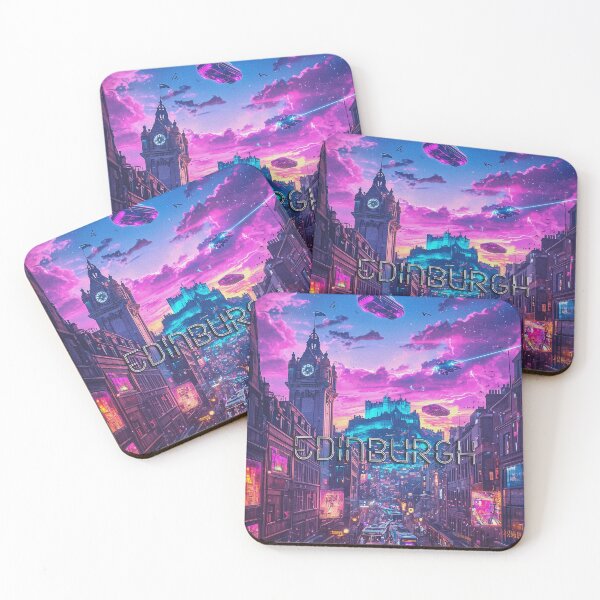Item preview, Edinburgh Cyberpunk designed and sold by FuturiTravel.