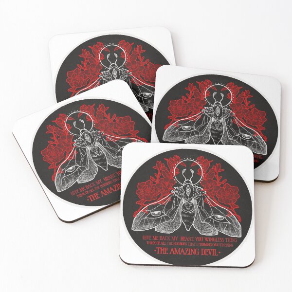 Item preview, The Amazing Devil - The Horror and the Wild Lyrics designed and sold by RemmieLeeArt.