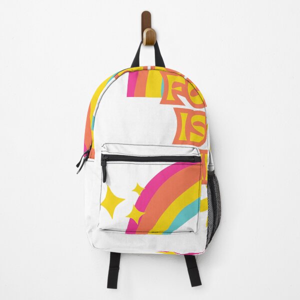 Item preview, Four Is a Vibe - Colorful Retro Rainbow Design designed and sold by JMDesignHub.