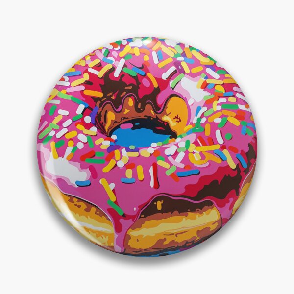 Item preview, Iced Donut Pop Art 20 designed and sold by AstroRisq.