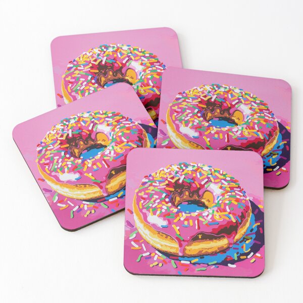 Item preview, Iced Donut Pop Art 20 designed and sold by AstroRisq.