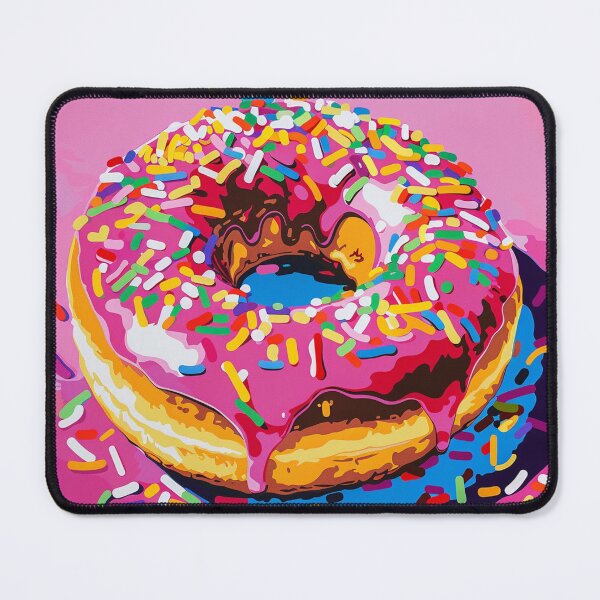 Item preview, Iced Donut Pop Art 20 designed and sold by AstroRisq.