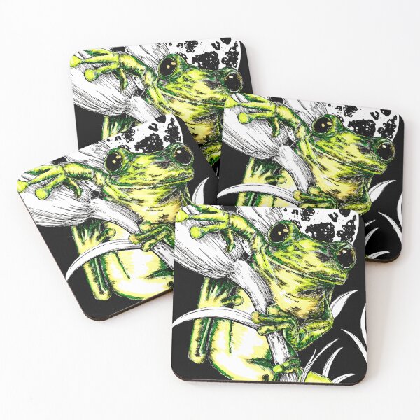 Item preview, Frog Art, Original Hand Drawn Art, Merch depicting This Hand Created Art designed and sold by Kris Curran.