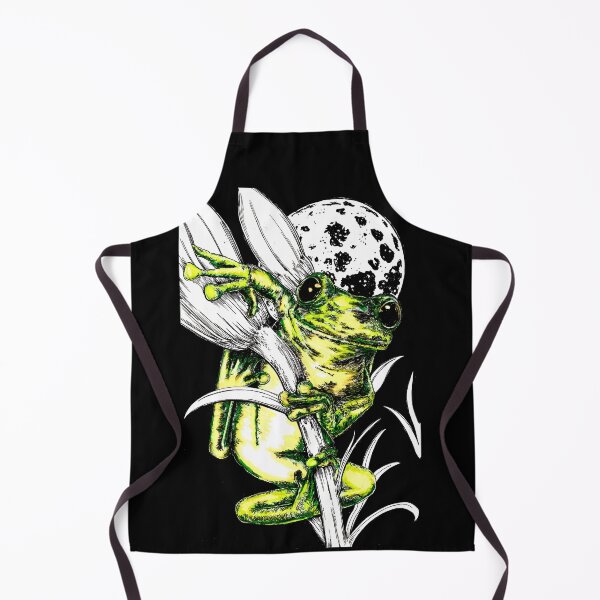 Item preview, Frog Art, Original Hand Drawn Art, Merch depicting This Hand Created Art designed and sold by Kris Curran.