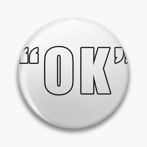 Item preview, "Ok" air quites designed and sold by Blue Evans.