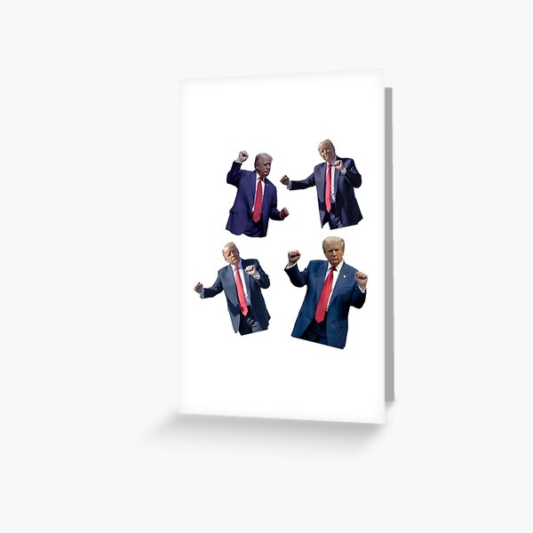 Vista previa del artículo con la obra «Donald Trump - dance», diseñado y vendido por sinnamonrolled.