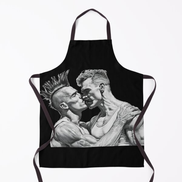 Item preview, His Kiss Daddy Gay Pride Graphic Design designed and sold by ItsAKinkThing.