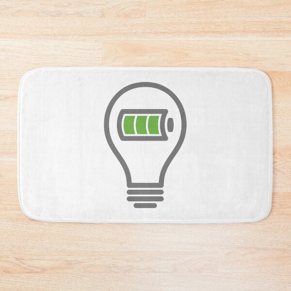 Item preview, Fully Charged Battery Lightbulb designed and sold by the-craft-shop.