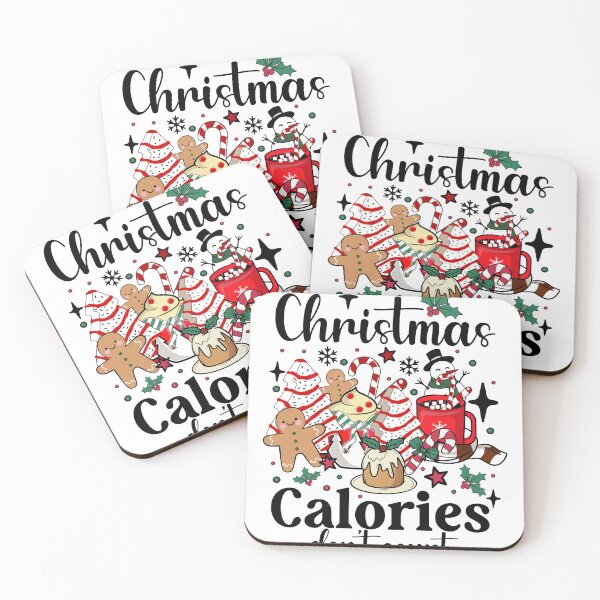 Item preview, CHRISTMAS CALORIE DON'T COUNT designed and sold by Moroccan lions Outfitters ⭐️⭐️⭐️⭐️⭐️.