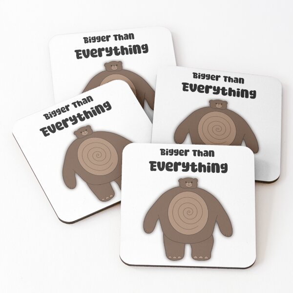 Item preview, Bigger Than Everything - Thick Bear Design designed and sold by JarhDesign.