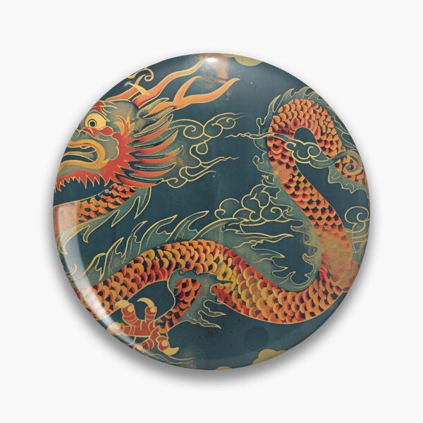 Artikelvorschau, Chinesischer Drache Vintage Kunst 43 entworfen und verkauft von AstroRisq.