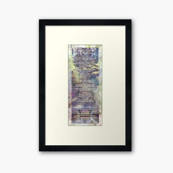Item preview, Poem #23/111 - from the 'Magic Book of Guidance' - Visual Poetry Collection by Hart Floe Poet designed and sold by HartFloe-Poetry.