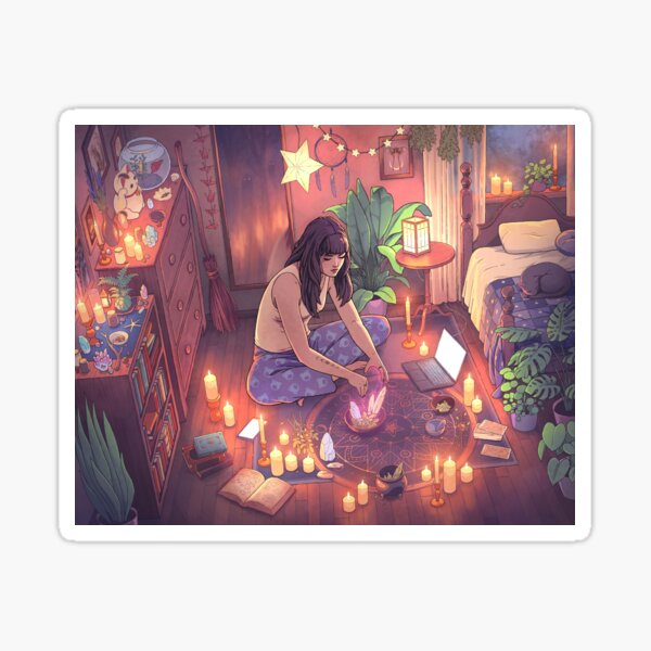 Item preview, Witch Spell Room designed and sold by Tami Wicinas.