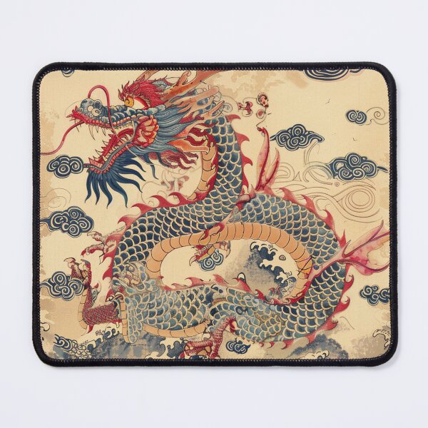 Item preview, Chinese Dragon Vintage Art 45 designed and sold by AstroRisq.