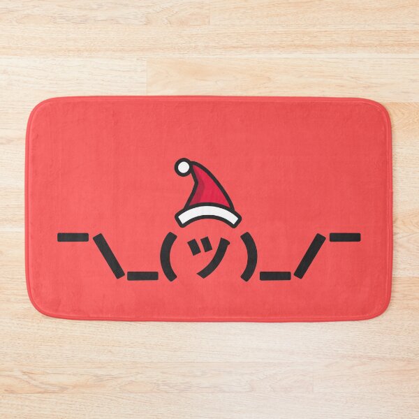 Item preview, Ascii Shrug Guy Kaomoji Character - Xmas Edition designed and sold by Allmanac.