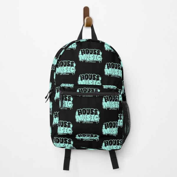 Item preview, HOUSE MUSIC - Y2K Font Drip (Mint) designed and sold by Discothreadz.