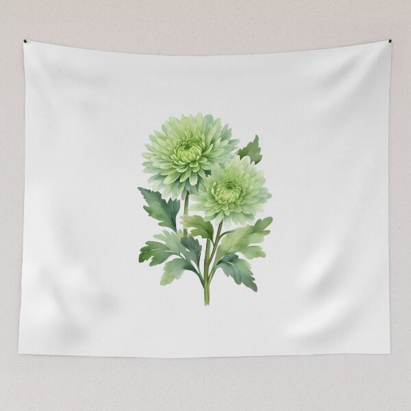 Item preview, Green Chrysanthemum designed and sold by HOMETOWN86.