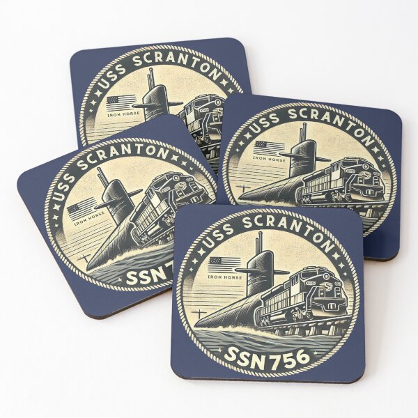 Item preview, USS Scranton SSN-756 Submarine designed and sold by Warhead Collective.