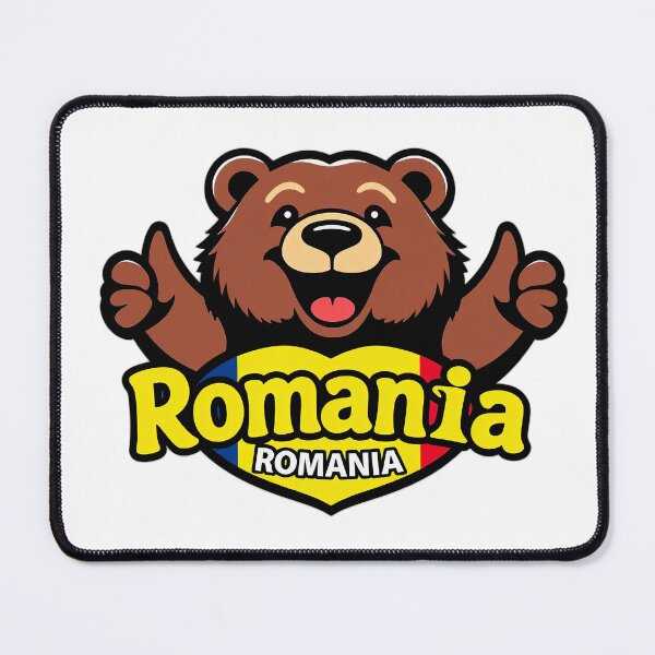 Item preview, Happy Romanian Bear Logo designed and sold by alexsk123.