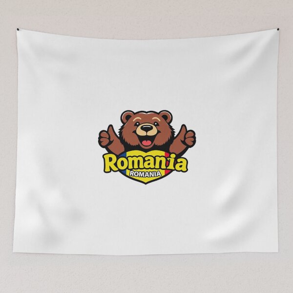 Item preview, Happy Romanian Bear Logo designed and sold by alexsk123.